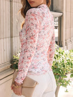 Floral Mock Neck Long Sleeve T-shirt (23)