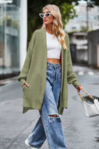 Open Front Dropped Shoulder Longline Cardigan (23)