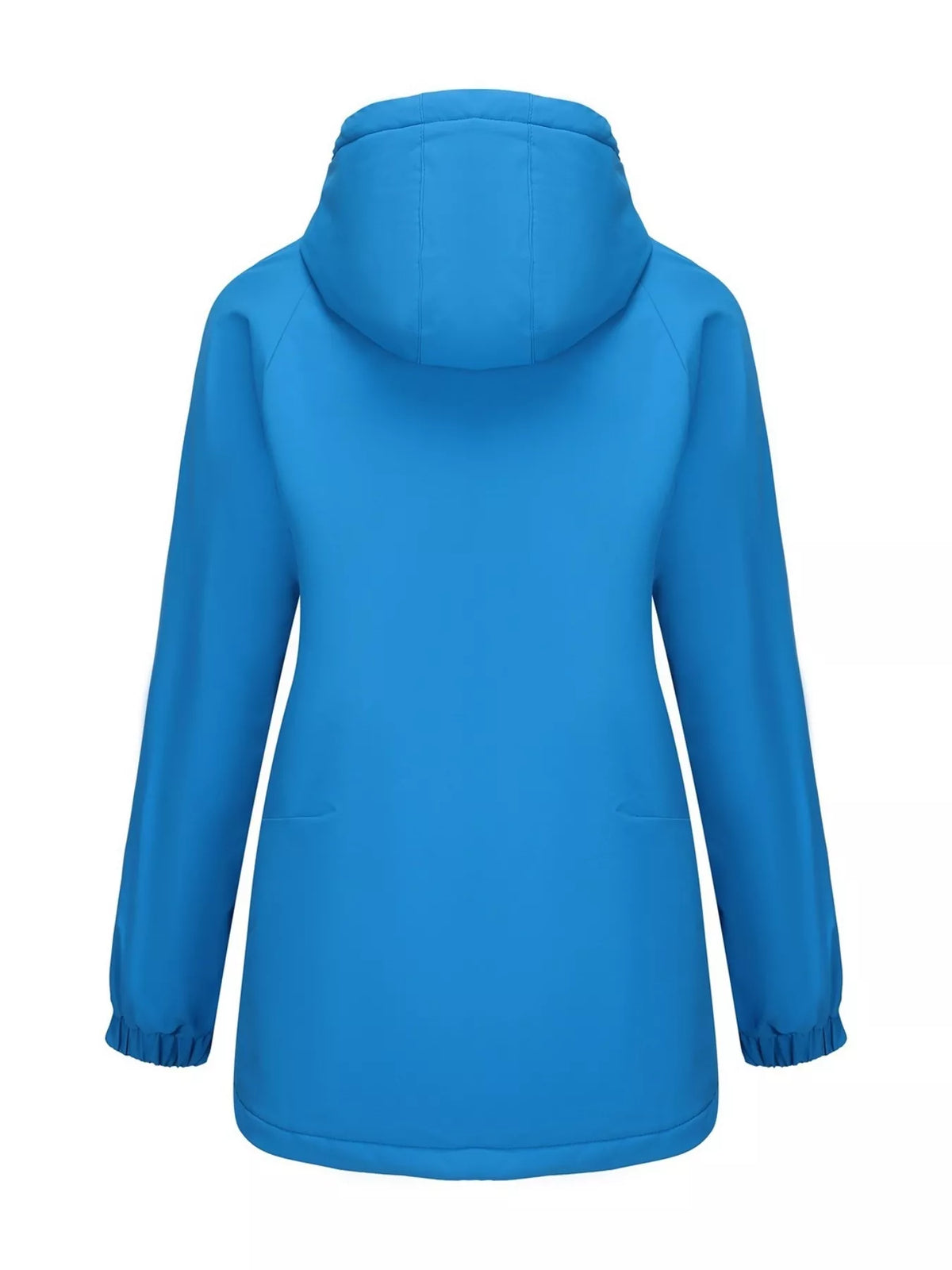 Full Size Zip Up Hooded Parka Outerwear Plus (24)