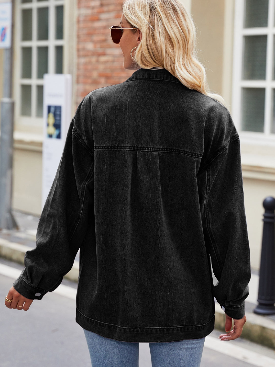 Button Up Denim Jacket Pockets (16)