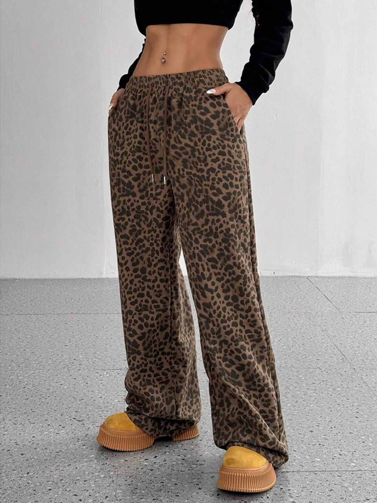 Full Size Leopard Print Wide Leg Pants Plus (5)