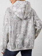 Full Size Kangaroo Pocket Long Sleeve Hoodie Plus (4)