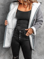 Full Size Cozy Sherpa Lined Toggle Coat Hood Plus (6)