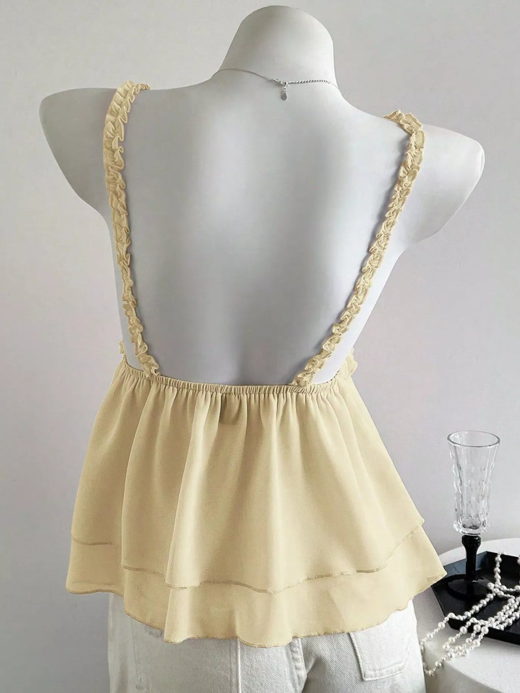 Lace Detail Layered Cami (7)