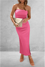 Slit Tube Midi Dress (13)