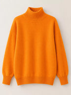 Turtleneck Dropped Shoulder Sweater (63)