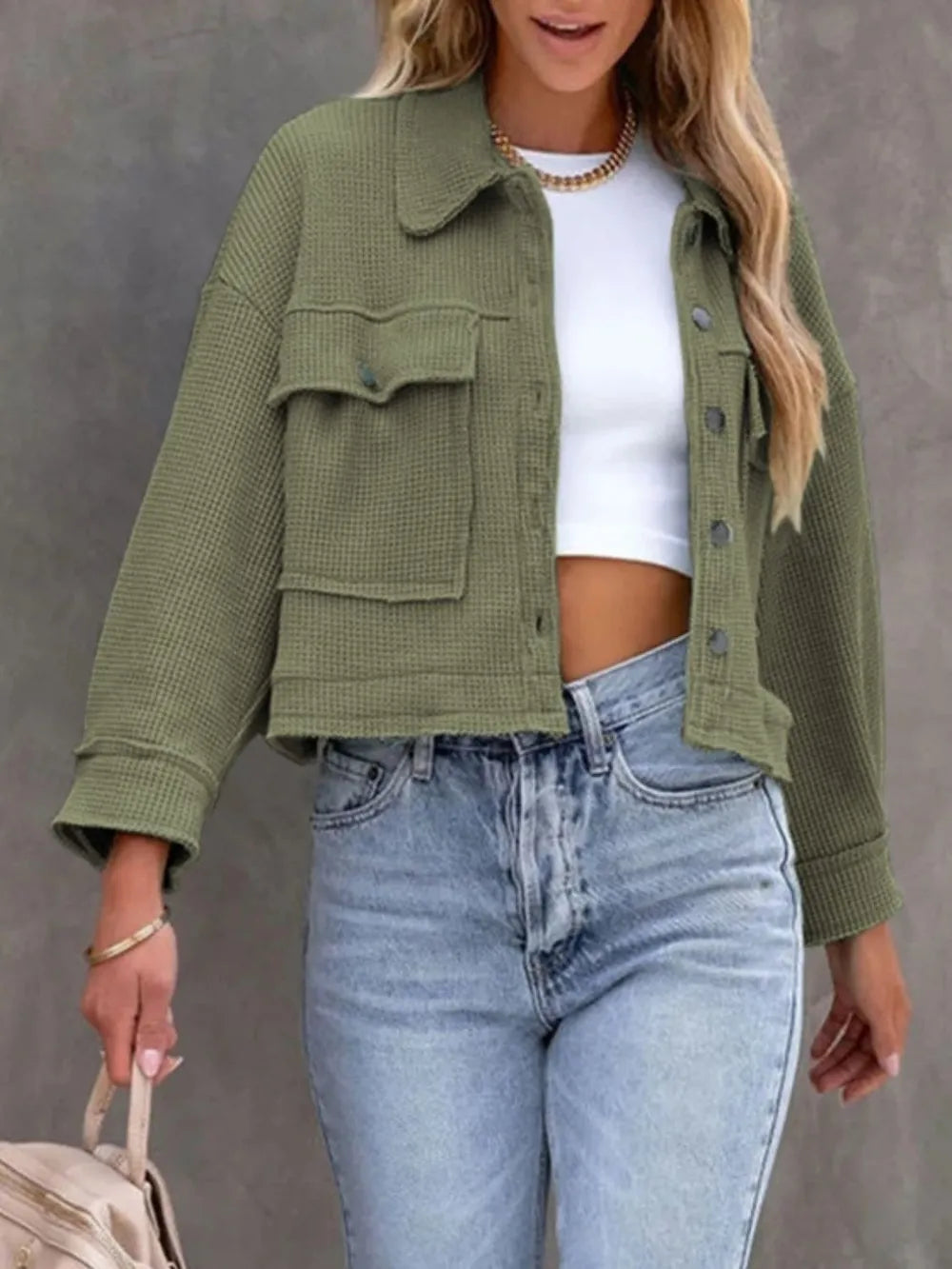 Button Up Long Sleeve Jacket (5)