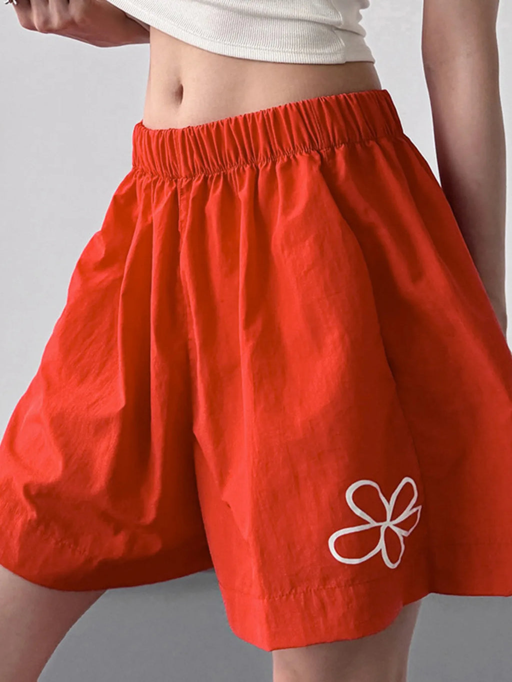 Elastic Waist Shorts (15)