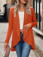 Open-front Dropped Shoulder Cardigan (32)