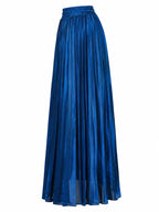 High-waisted Pleated Maxi Skirt (12)