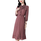 Polyester Chiffon Floral Dress photo 1