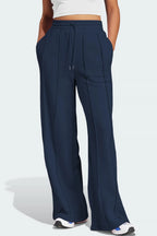 Drawstring Wide Leg Active Pants (7)