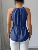 Halter Neck Crisscross Cami (16)