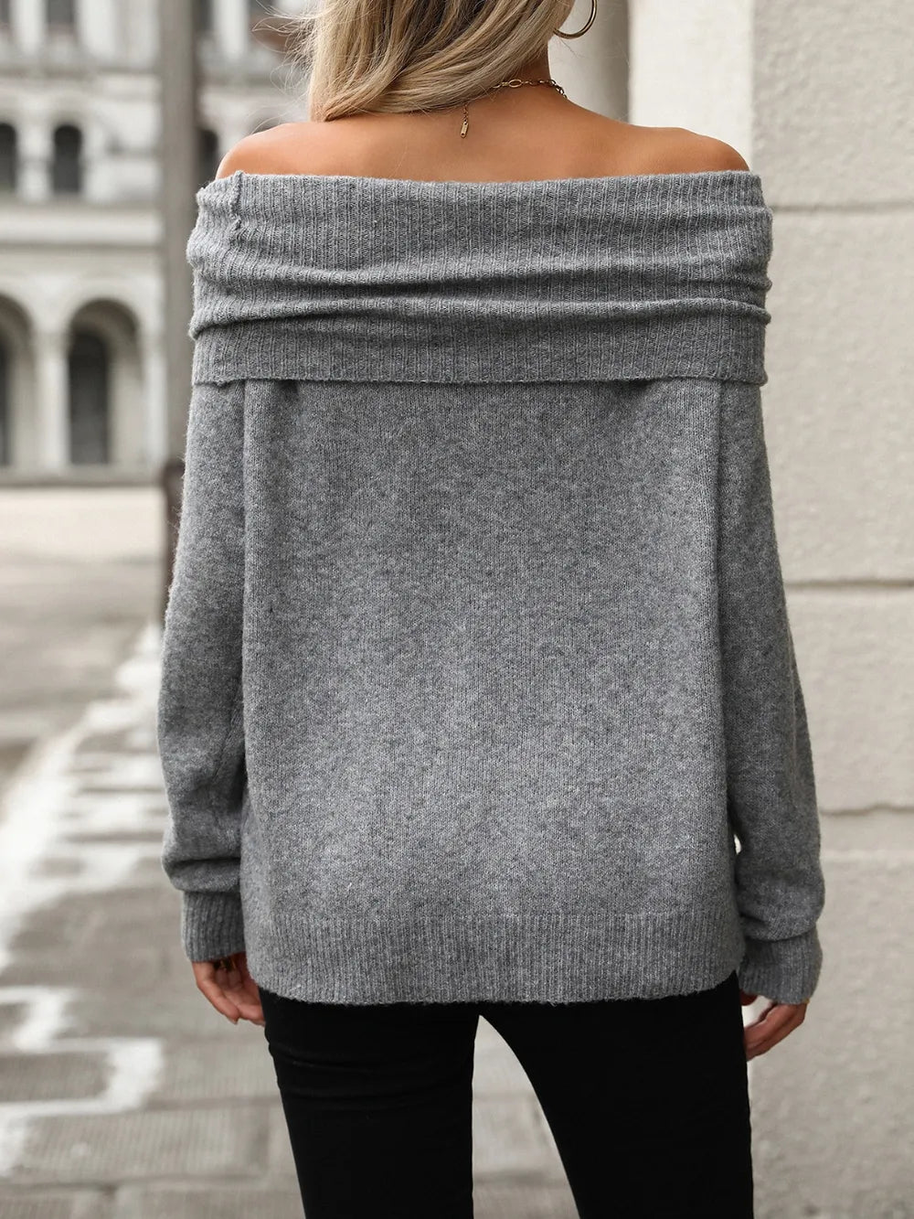 Turtleneck Long Sleeve Sweater (9)