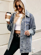 Button Up Long Sleeve Denim Jacket (15)