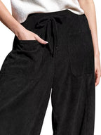 Casual Corduroy Wide Leg Pants Pockets (15)