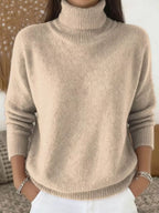 Turtleneck Long Sleeve Sweater