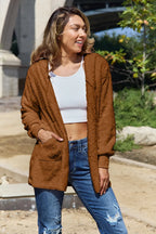 Full Size Teddy Hooded Jacket Pockets (25)