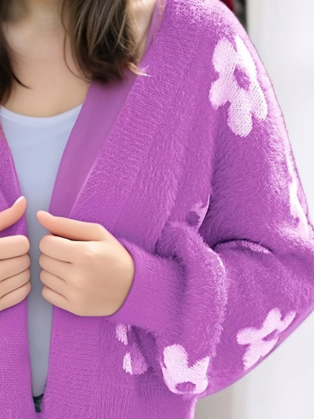 Floral Open Front Cardigan (15)