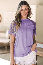 Round Neck Short Sleeve T-shirt (13)