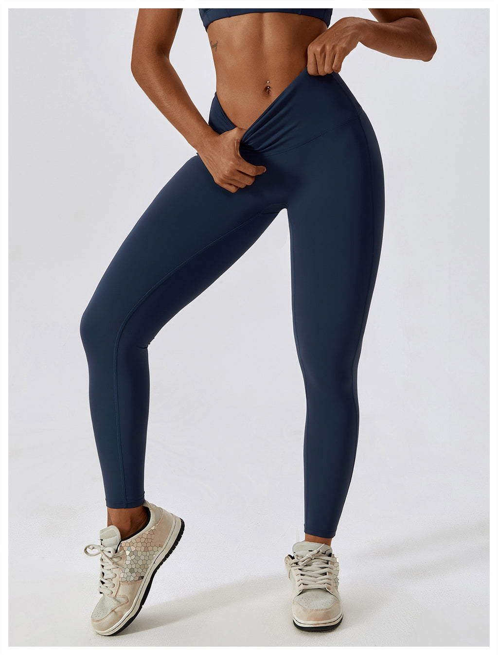 Quick-drying Nude Feel Hip Raise Yoga Pants Outdoor Leggings photo 5