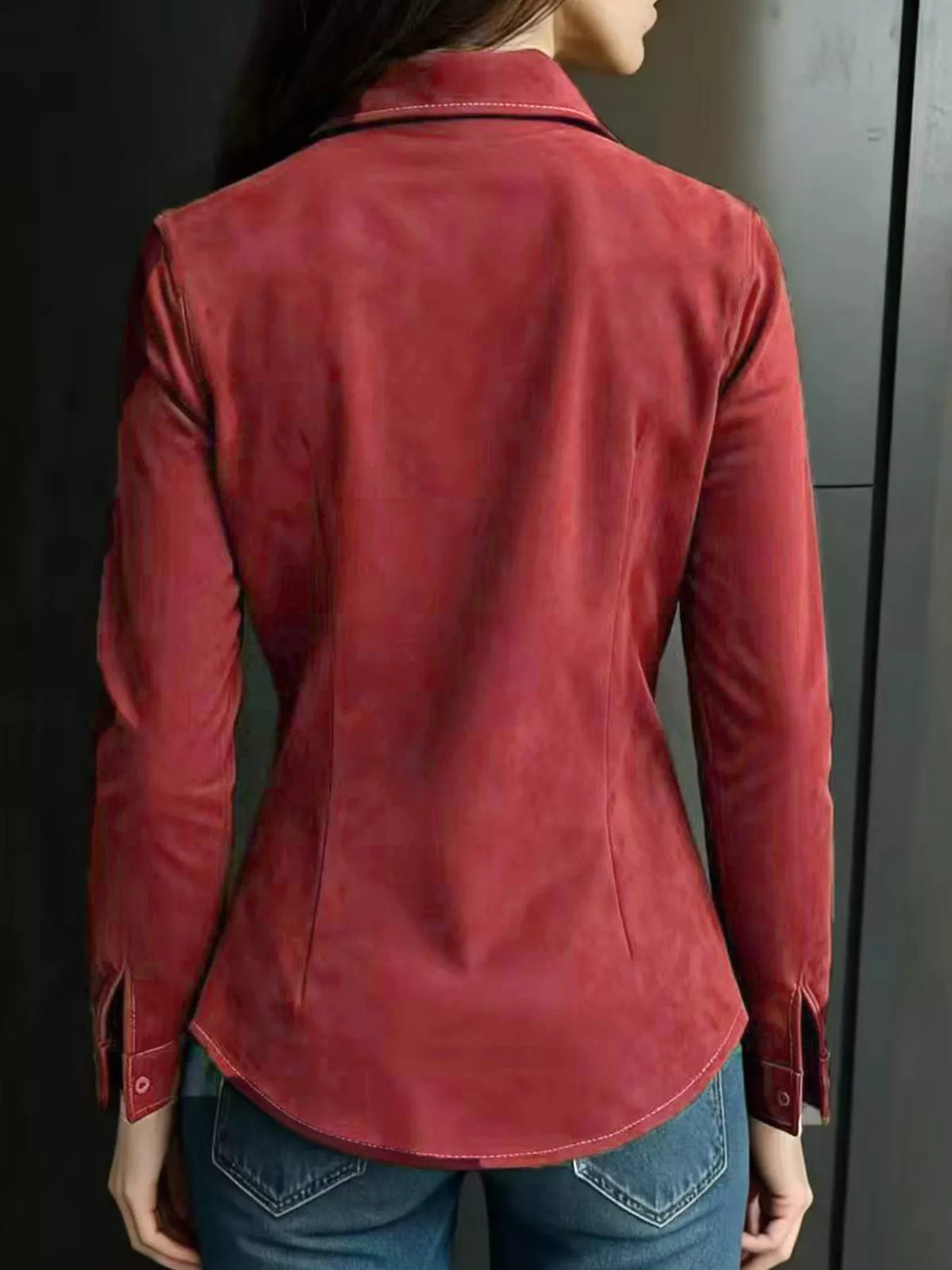 Classic Slim-fit Long Sleeve Shirt (11)