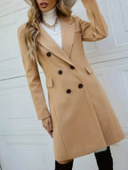 Double-breasted Longline Coat (7)