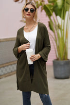 Open Front Long Sleeve Cardigan (18)