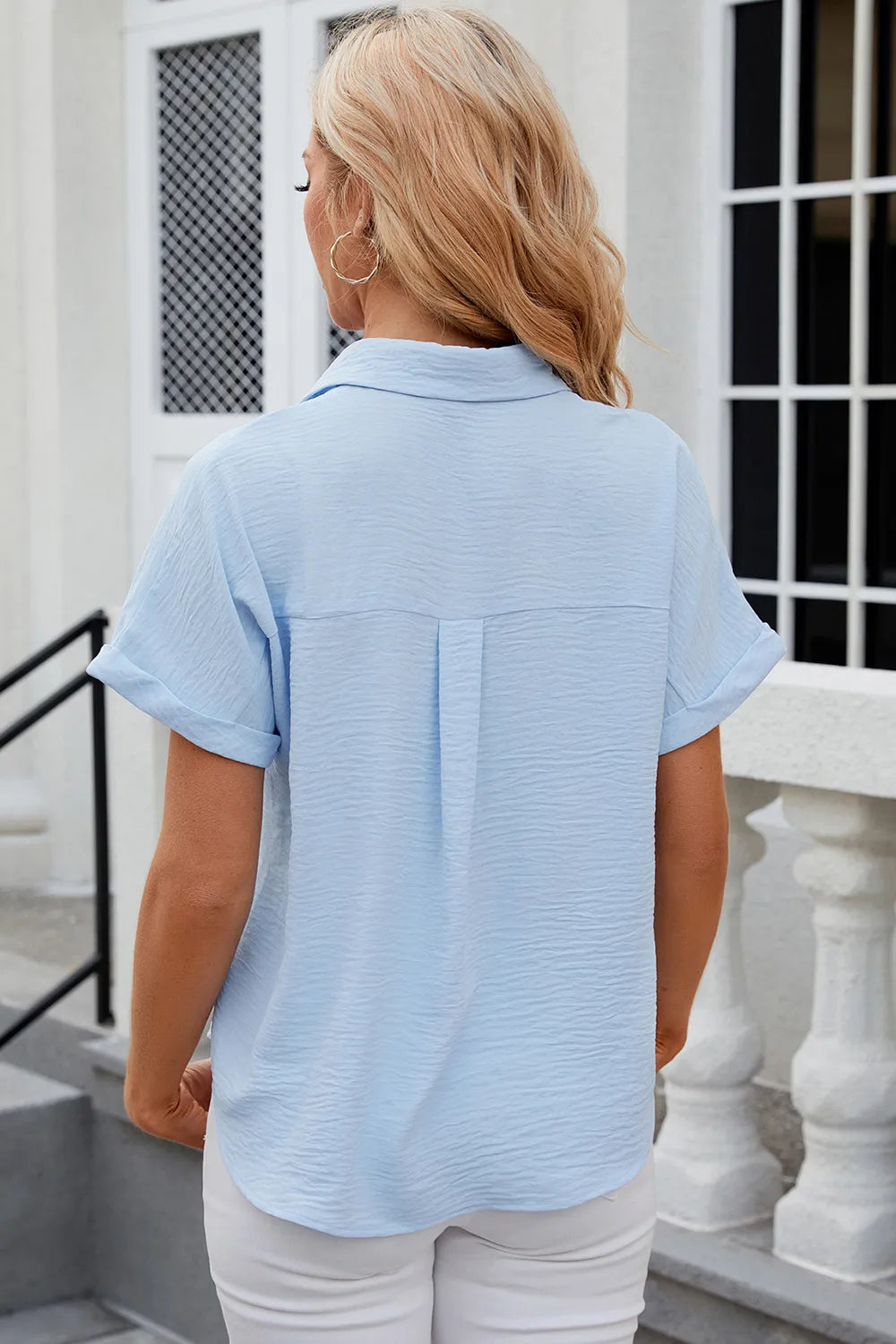 Button Up Short Sleeve Shirt (20)