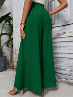 Tied High Waist Wide Leg Pants (18)