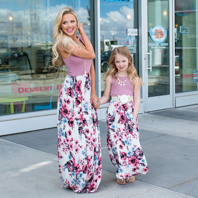 Printed Maxi Dress photo 1