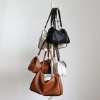 Toast-colored Casual Top-grain Leather Tote Bag photo 3