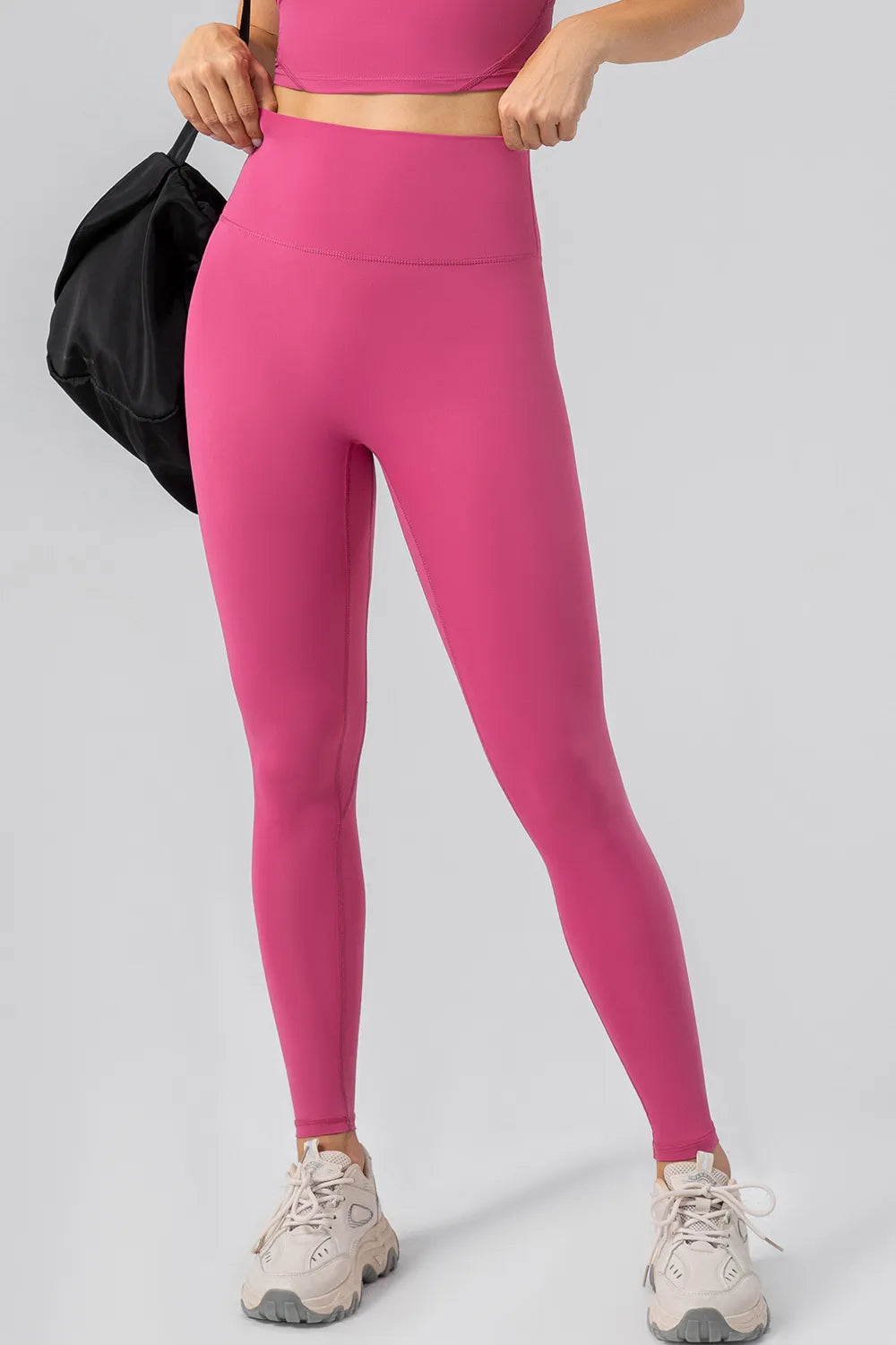 High Waist Wide Waistband Active Leggings (13)