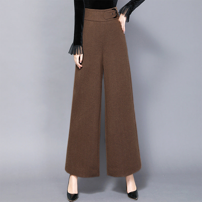 Fleece Wide-leg Pants photo 2