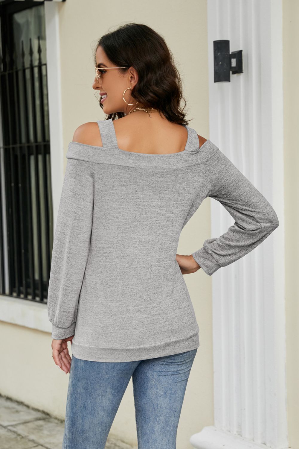 Cutout Cold-shoulder Top (9)