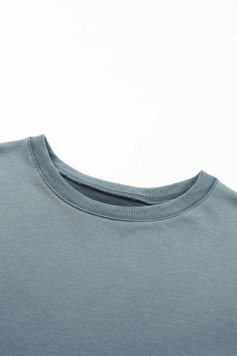 Side Slit Drop Shoulder Sweatshirt (9)