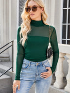Mock Neck Long Sleeve Top (10)