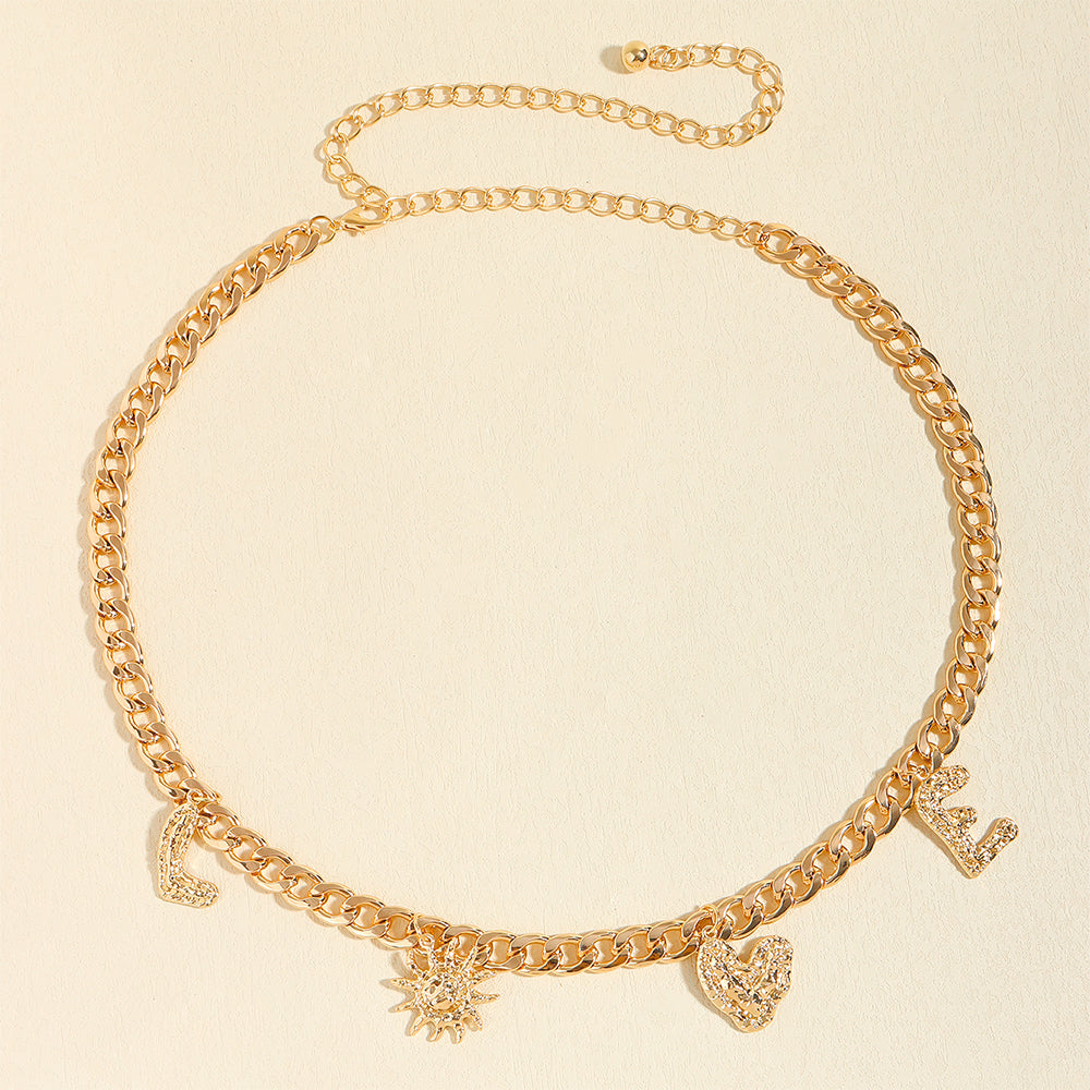 Metal Chain Gold Dress photo 9