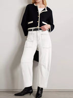 Wide-leg Jeans Patch Pockets (20)