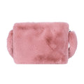 Korean Retro One-shoulder Messenger Plush Bag variant CJBHNSNS28150-Pink