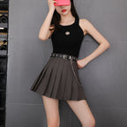 Punk Street Skirt Pleated photo 2