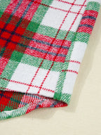Plaid Button-down Long Sleeve Shacket (6)