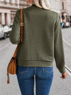 Textured Zip-up Long Sleeve Jacket (5)