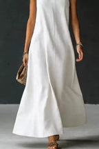 Halter Neck Sleeveless Maxi Dress (8)