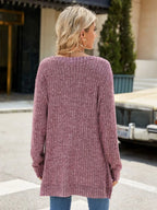 Round Neck Long Sleeve T-shirt (3)
