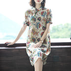 Silk Dress variant CJNSSYLY12368-Print color-4XL|CJNSSYLY12368-Print color-L|CJNSSYLY12368-Print color-3XL|CJNSSYLY12368-Print color-XL|CJNSSYLY12368-Print color-M|CJNSSYLY12368-Print color-XXL