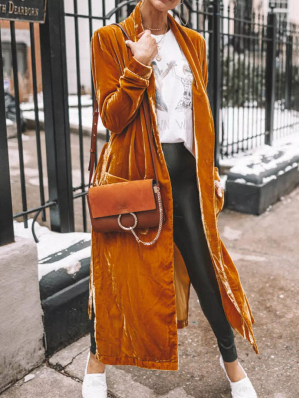 Open Front Long Sleeve Longline Cardigan (24)