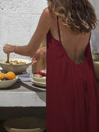 Backless Scoop Neck Maxi Dress (13)