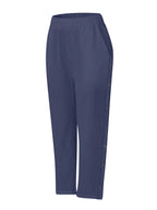 Full Size Side Decor Button Casual Wide Leg Pants Plus (8)