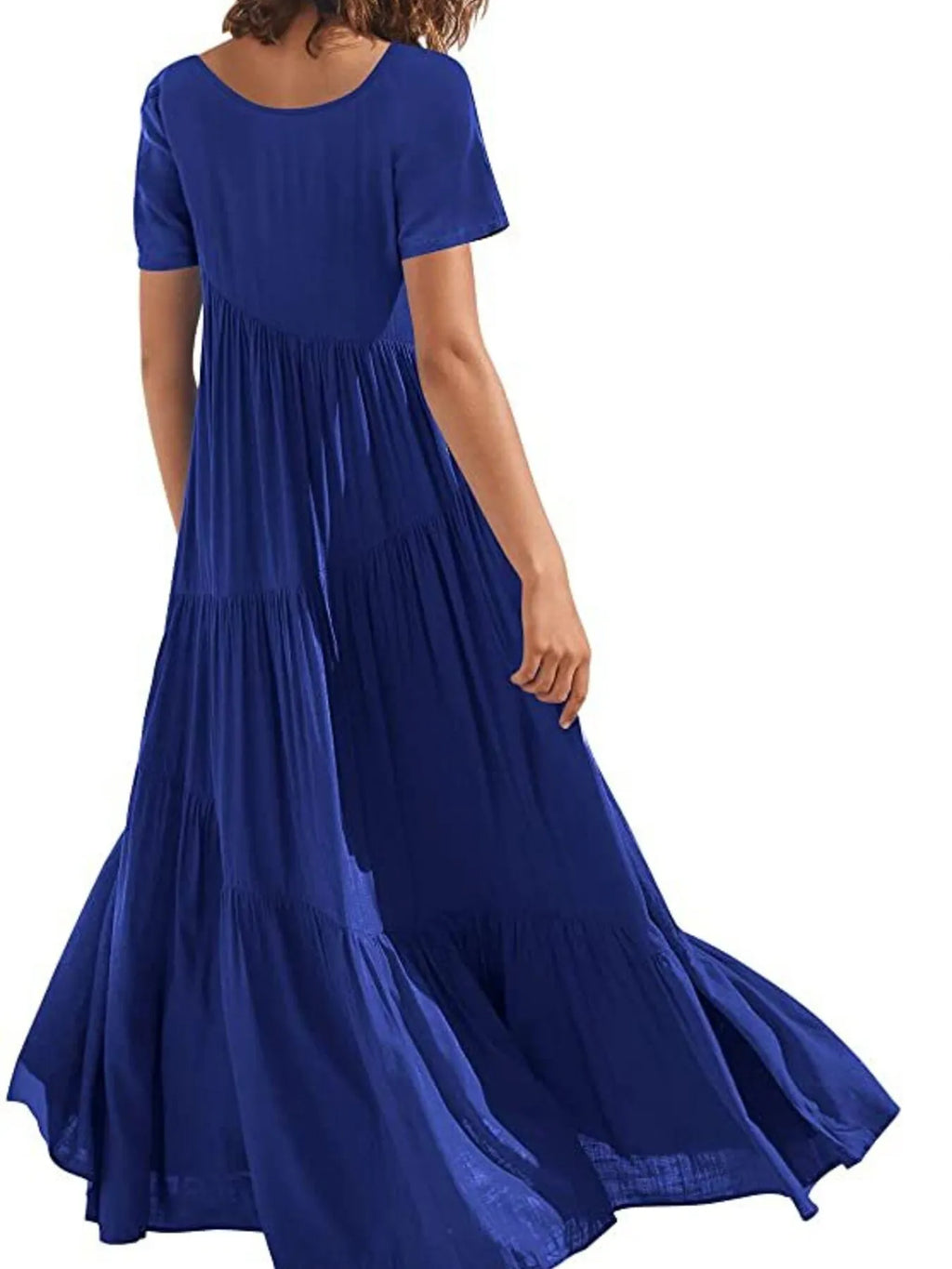 Round Neck Tiered Ruffle Maxi Dress (21)
